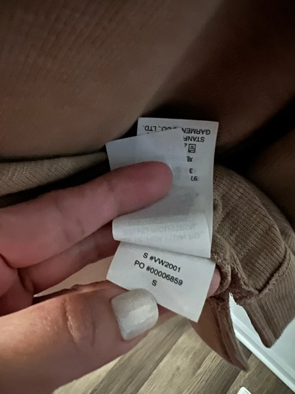 Vuori Women's Long Sleeve Henley in Taupe - Picture 11 of 11